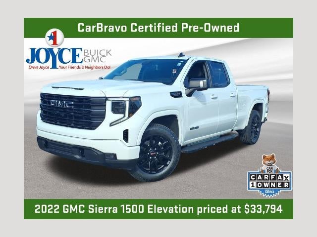 2022 GMC Sierra 1500 Double Cab Standard Box 4-Wheel Drive Elevation 3SB