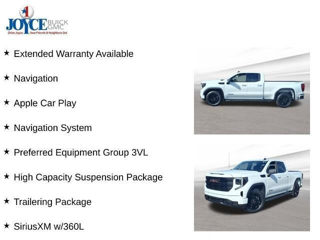 2024 GMC Sierra 1500 Double Cab Standard Box 4-Wheel Drive Elevation 3VL