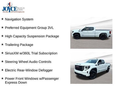 2025 GMC Sierra 1500 Double Cab Standard Box 4-Wheel Drive Elevation 3VL