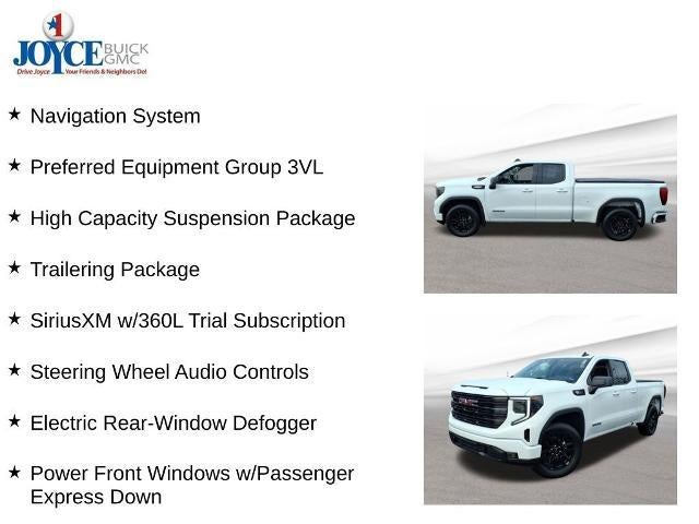 2025 GMC Sierra 1500 Double Cab Standard Box 4-Wheel Drive Elevation 3VL
