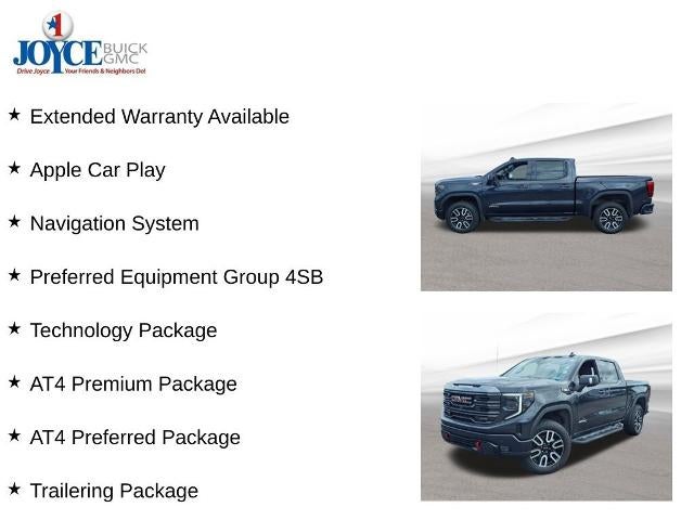 2024 GMC Sierra 1500 Crew Cab Short Box 4-Wheel Drive AT4