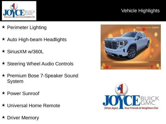 2024 GMC Sierra 1500 Crew Cab Short Box 4-Wheel Drive Denali