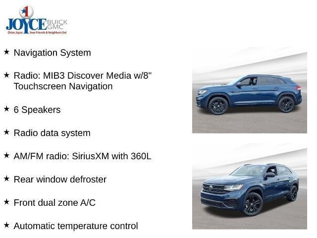 2023 Volkswagen Atlas Cross Sport 2.0T SEL R-Line Black 4MOTION