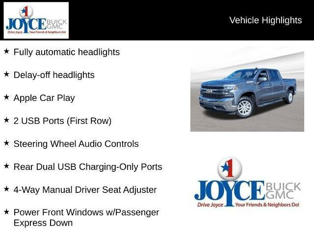 2020 Chevrolet Silverado 1500 Crew Cab Short Box 4-Wheel Drive LT