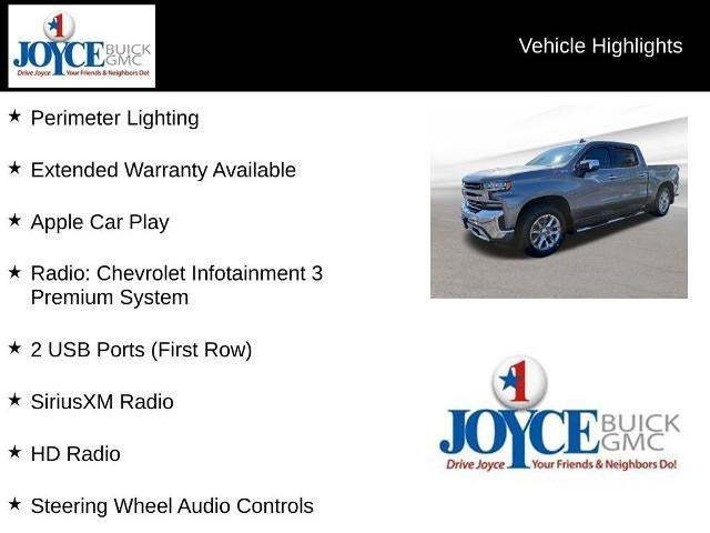2019 Chevrolet Silverado 1500 Crew Cab Short Box 4-Wheel Drive LTZ