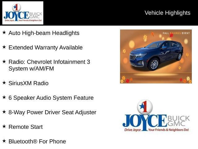 2022 Chevrolet Equinox AWD 4dr LT w/1LT