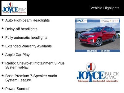 2022 Chevrolet Equinox AWD 4dr RS