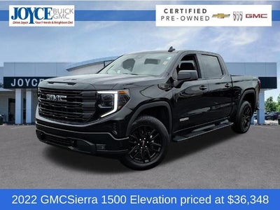 2022 GMC Sierra 1500 Crew Cab Short Box 4-Wheel Drive Elevation 3SB