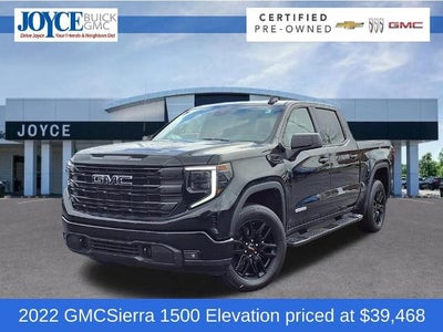 2022 GMC Sierra 1500 Crew Cab Short Box 4-Wheel Drive Elevation 3SB