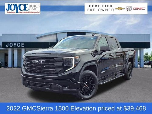 2022 GMC Sierra 1500 Crew Cab Short Box 4-Wheel Drive Elevation 3SB