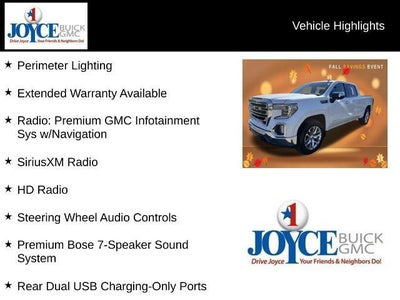 2019 GMC Sierra 1500 Crew Cab Short Box 4-Wheel Drive SLT