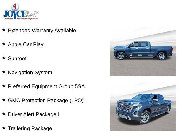 2020 GMC Sierra 1500 Crew Cab Standard Box 4-Wheel Drive Denali