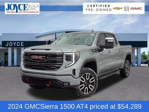2024 GMC Sierra 1500 Crew Cab Short Box 4-Wheel Drive AT4