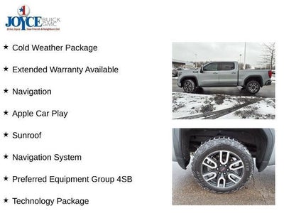 2024 GMC Sierra 1500 Crew Cab Short Box 4-Wheel Drive AT4