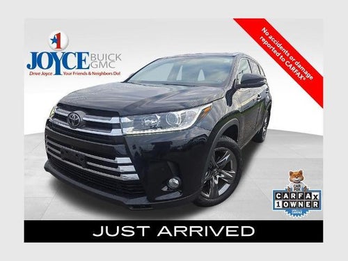 2018 Toyota Highlander Limited V6 AWD (Natl)