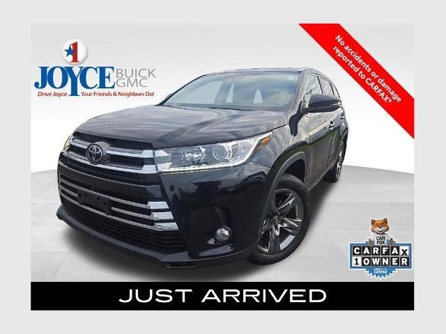 2018 Toyota Highlander Limited V6 AWD (Natl)