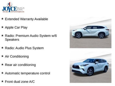 2022 Toyota Highlander Hybrid XLE AWD (Natl)