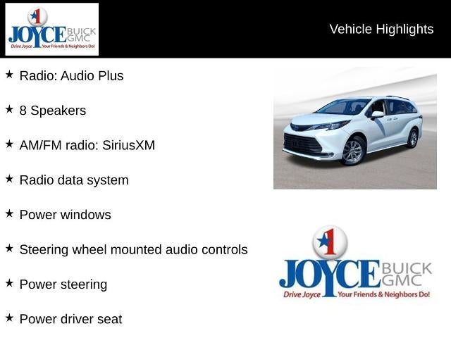 2024 Toyota Sienna XLE Autono-MaaS FWD 7-Passenger (Natl)