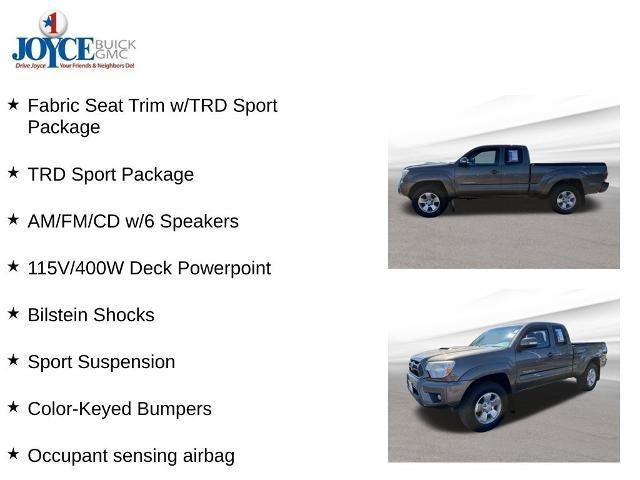2013 Toyota Tacoma 4WD Access Cab Standard Bed V6 Manual (Natl)