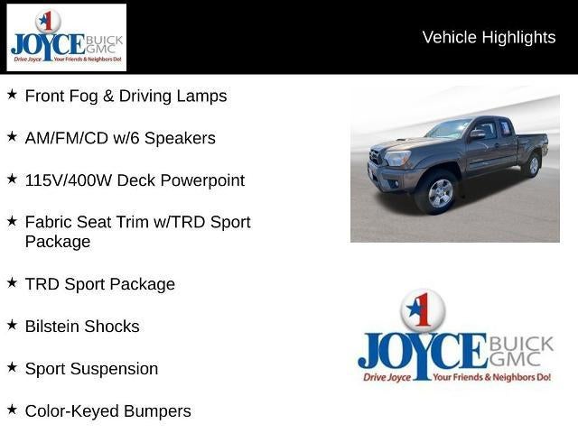2013 Toyota Tacoma 4WD Access Cab Standard Bed V6 Manual (Natl)