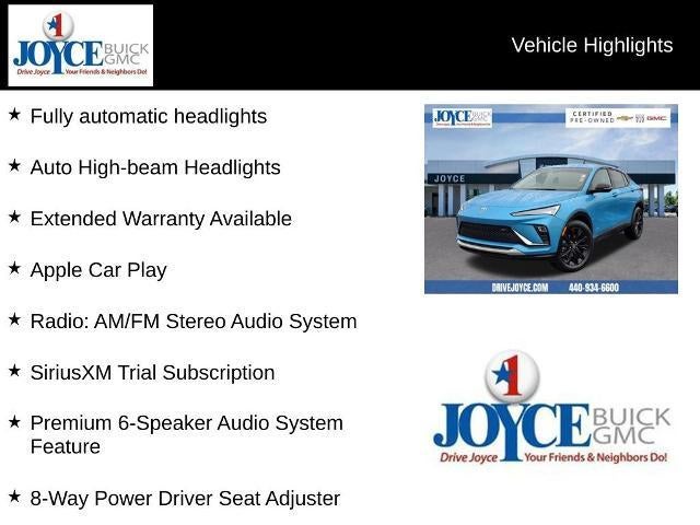 2025 Buick Envista FWD 4dr Sport Touring