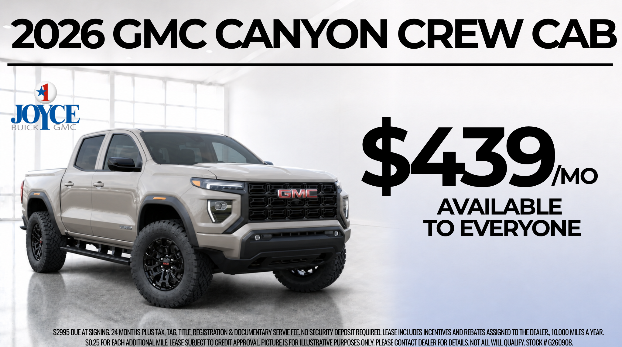 2026 GMC Canyon