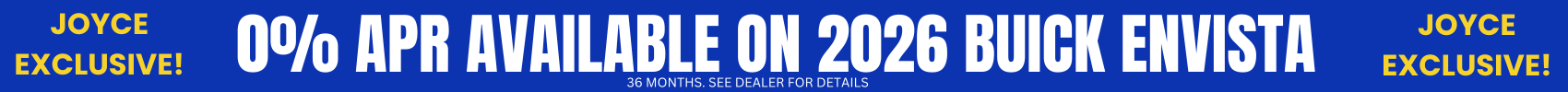 0% APR On 2026 Buick Envista