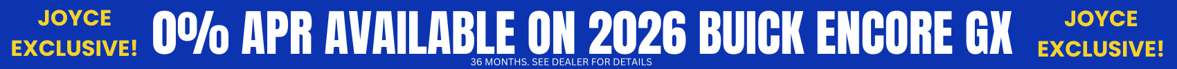 0% APR On 2026 Buick Encore GX