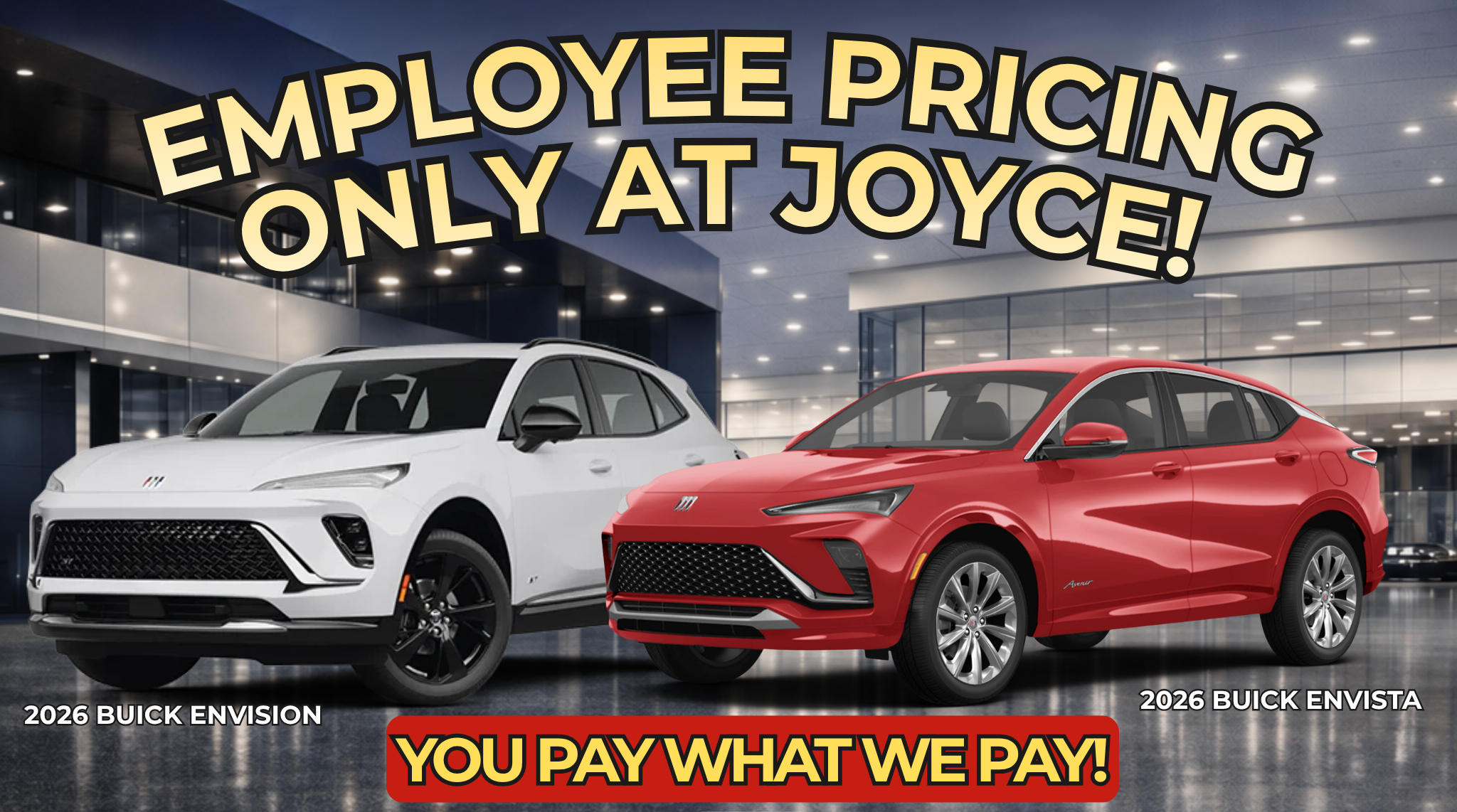 Employee Pricing Only At Joyce