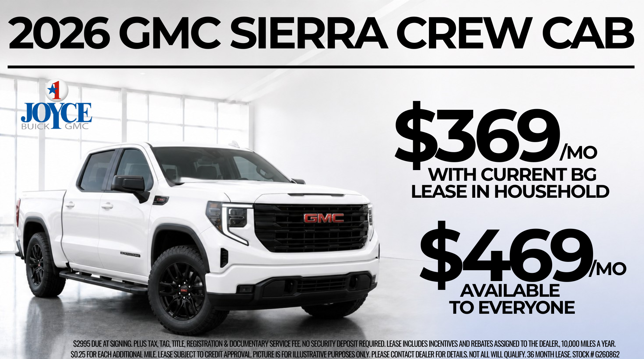 2026 GMC SIERRA CREW CAB