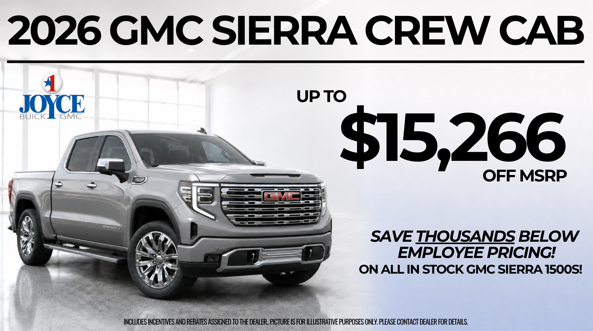 2026 GMC SIERRA CREW CAB